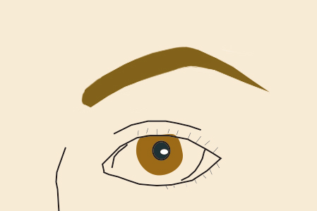眉毛角度（標準）