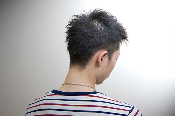 ナチュラルツーブロック★ソフトモヒカン04