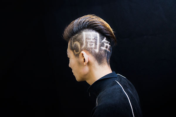 モヒカンバリアート☆『5周年』01