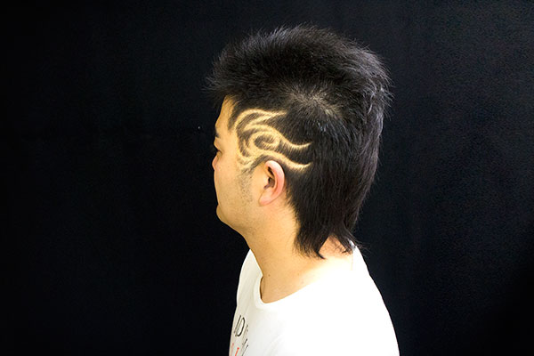 ソフトモヒカン☆マーシャルバリ01アート