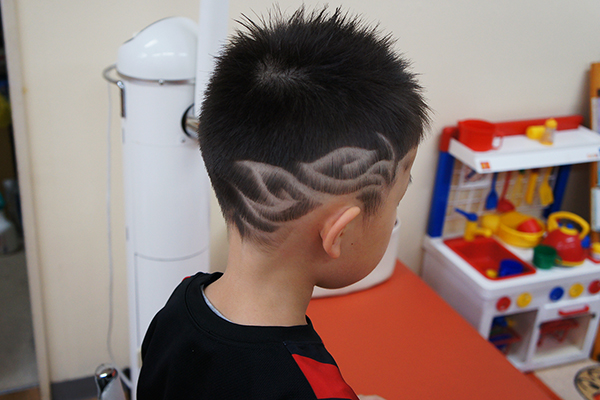 ソフトモヒカン＆キッズバリアート♪01