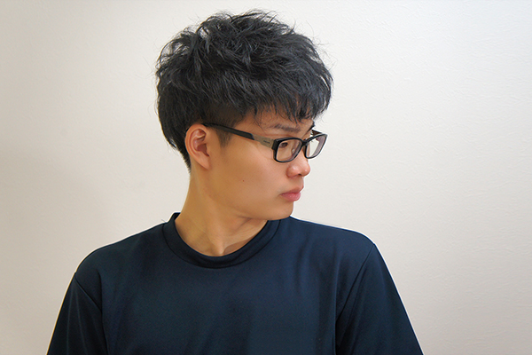 クセ毛風★ナチュラルツーブロック02