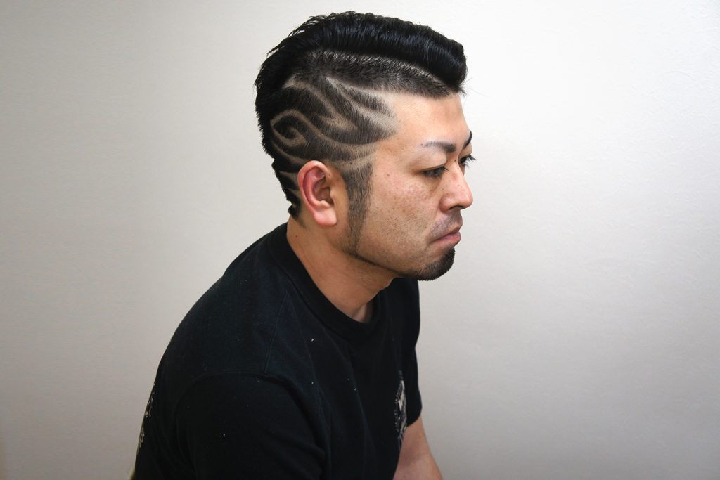 七三分け★トライバル・バリアート03