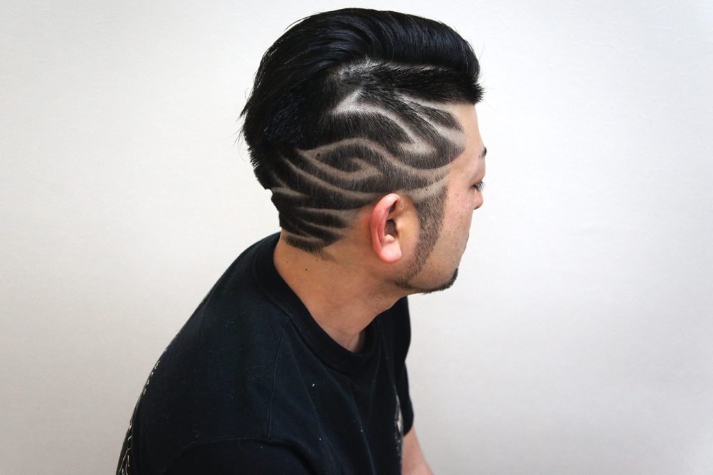 七三分け★トライバル・バリアート01