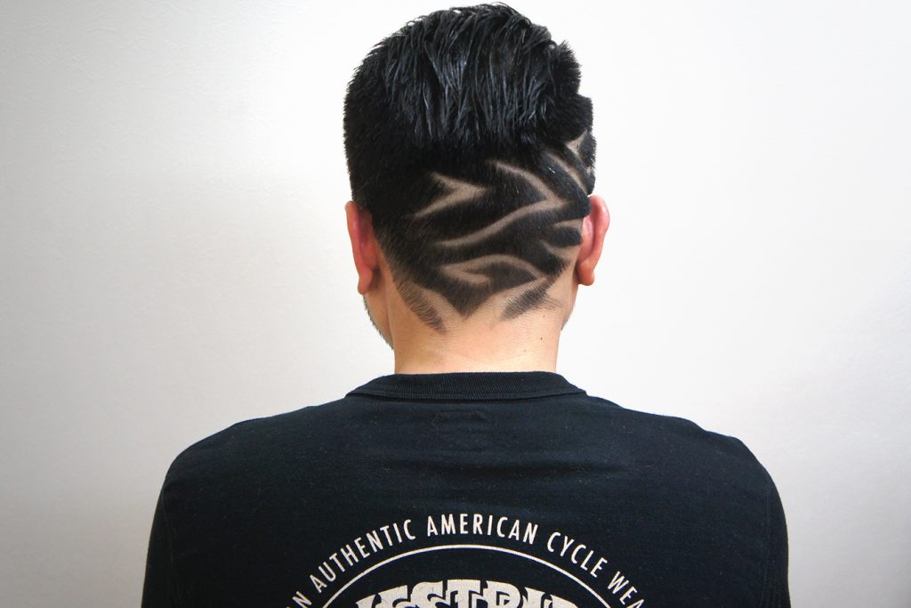 七三分け★トライバル・バリアート04