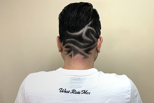 七三スタイル★トライバルバリアート01