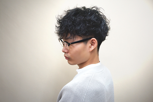 最新!波巻きパーマ1